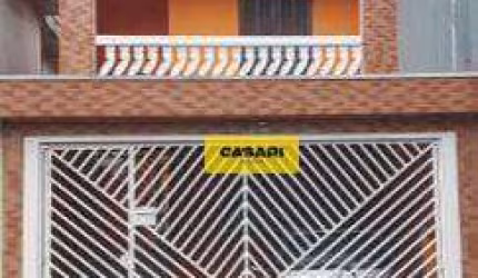 Sobrado com 3 dormitórios à venda, 159 m² por R$ 479.000,00 - Jardim Las Vegas - Santo André/SP