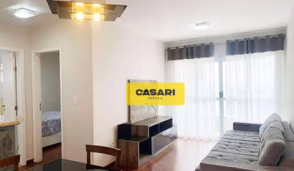 Apartamento com 1 dormitório para alugar, 55 m² - Jardim do Mar - São Bernardo do Campo/SP