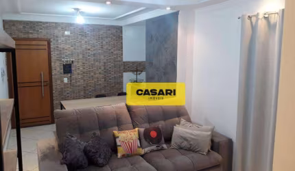 Apartamento com 2 dormitórios à venda, 70 m² - Paraíso - Santo André/SP