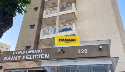 Apartamento com 3 dormitórios à venda, 82 m² - Vila Guiomar - Santo André/SP
