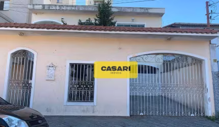 Sobrado com 3 dormitórios, 423 m² - venda ou aluguel - Vila Scarpelli - Santo André/SP