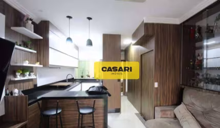Sobrado com 2 dormitórios à venda, 114 m² - Vila Humaitá - Santo André/SP