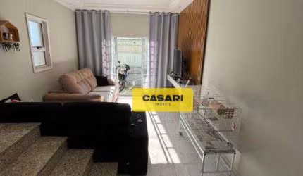 Sobrado com 3 dormitórios à venda, 200 m² - Jardim Jamaica - Santo André/SP