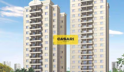Apartamento com 2 dormitórios à venda, 58 m² - Vila Gonçalves - São Bernardo do Campo/SP
