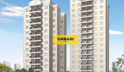 Apartamento com 2 dormitórios à venda, 58 m² - Anchieta - São Bernardo do Campo/SP