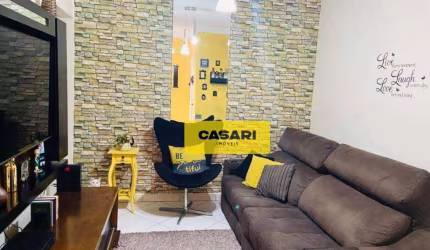 Apartamento com 2 dormitórios à venda, 70 m² - Taboão - São Bernardo do Campo/SP
