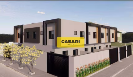 Sobrado com 3 dormitórios à venda, 112 m² - Vila Pires - Santo André/SP