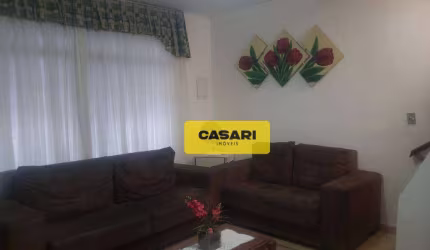 Sobrado com 3 dormitórios à venda, 168 m² - Jardim Cristiane - Santo André/SP
