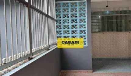 Sobrado com 4 dormitórios para alugar, 250 m² - Jardim - Santo André/SP