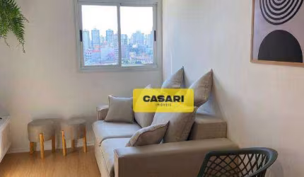 Apartamento com 1 dormitório à venda, 49 m² - Casa Branca - Santo André/SP