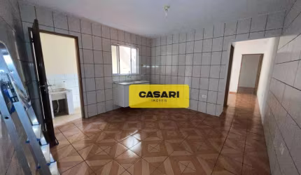 Casa com 1 dormitório para alugar, 90 m² - Jordanópolis - São Bernardo do Campo/SP