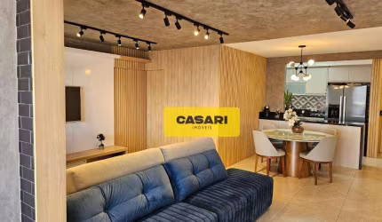 Apartamento com 3 dormitórios à venda, 115 m² - Vila Valparaíso - Santo André/SP