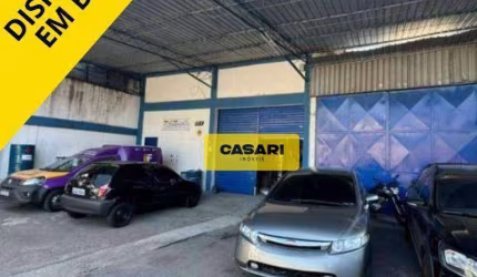 Galpão para alugar, 500 m² - Planalto - São Bernardo do Campo/SP