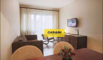 Flat com 1 dormitório à venda, 57 m² - Centro - São Bernardo do Campo/SP