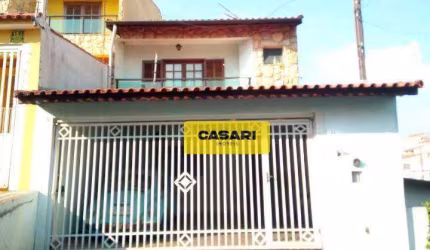 Sobrado com 3 dormitórios à venda, 116 m²- Vila Alto de Santo André - Santo André/SP