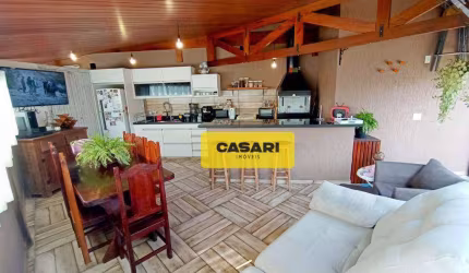 Cobertura com 3 dormitórios à venda, 154 m² - Vila Boa Vista - Santo André/SP