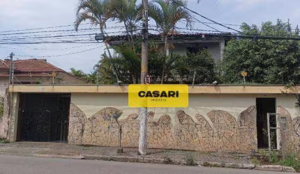 Sobrado com 4 dormitórios, 450 m² - venda ou aluguel - Vila Homero Thon - Santo André/SP