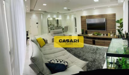 Apartamento com 3 dormitórios à venda, 158 m² - Vila Santa Teresa - Santo André/SP