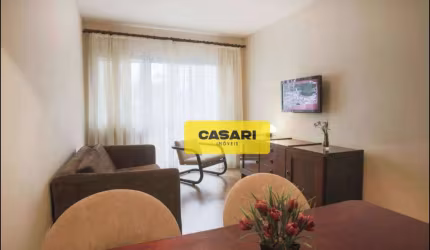 Apartamento com 1 dormitório à venda, 52 m² - Centro - São Bernardo do Campo/SP