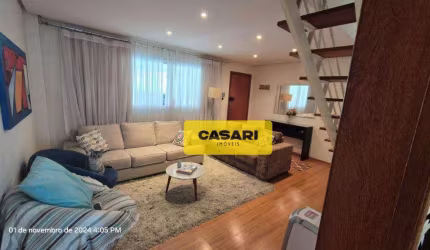 Sobrado com 3 dormitórios à venda, 133 m² - Vila Homero Thon - Santo André/SP