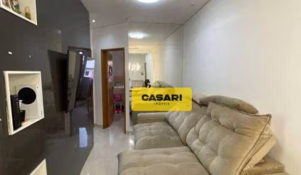 Cobertura com 2 dormitórios à venda, 110 m² por R$ 480.000,00 - Utinga - Santo André/SP