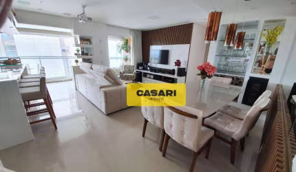 Apartamento com 3 dormitórios à venda, 115 m² - Jardim - Santo André/SP