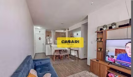Apartamento com 3 dormitórios à venda, 70 m²  - Taboão - São Bernardo do Campo/SP
