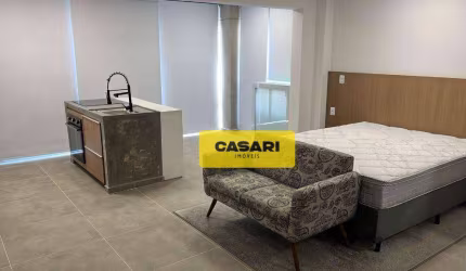 Apartamento com 1 dormitório para alugar, 32 m² - Centro - São Bernardo do Campo/SP