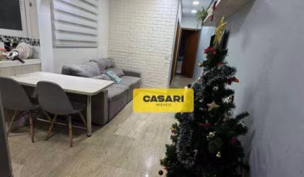 Cobertura com 2 dormitórios à venda, 51 m² - Vila Homero Thon - Santo André/SP