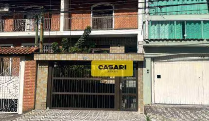 Sobrado com 3 dormitórios à venda, 184 m² - Jardim Las Vegas - Santo André/SP