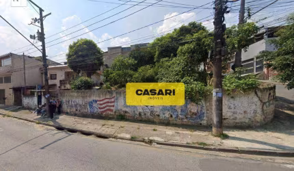 Terreno à venda, 466 m² - Jardim Santo André - Santo André/SP