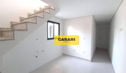Cobertura com 2 dormitórios à venda, 100 m² - Campestre - Santo André/SP