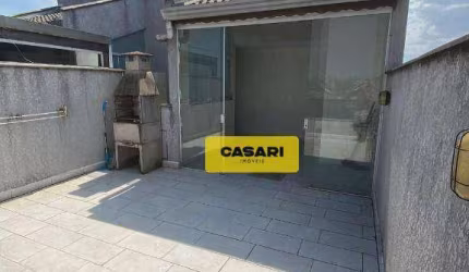 Cobertura com 2 dormitórios à venda, 128 m² - Parque Erasmo Assunção - Santo André/SP