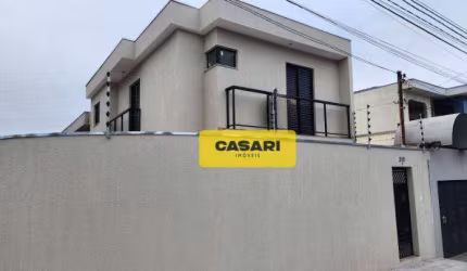 Sobrado com 3 dormitórios à venda, 153 m² - Vila Curuçá - Santo André/SP