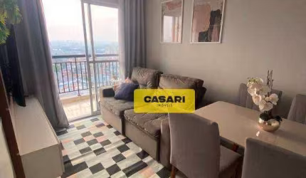 Apartamento com 2 dormitórios à venda, 51 m² - Utinga - Santo André/SP