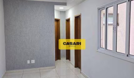 Apartamento com 2 dormitórios à venda, 46 m² - Vila Apiaí - Santo André/SP