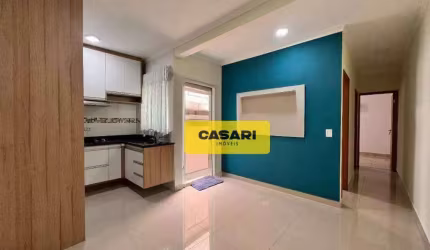 Apartamento com 2 dormitórios à venda, 49 m² - Jardim Utinga - Santo André/SP