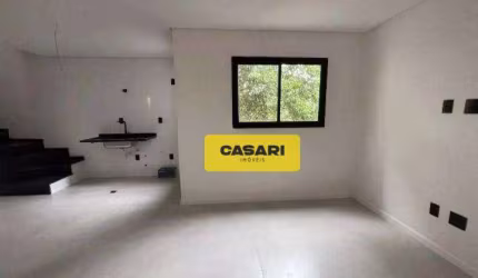 Cobertura com 3 dormitórios à venda, 140 m² - Campestre - Santo André/SP