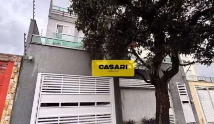 Cobertura com 2 dormitórios à venda, 96 m² - Vila Lutécia - Santo André/SP