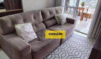 Apartamento com 3 dormitórios à venda, 75 m²  - Jardim Hollywood - São Bernardo do Campo/SP