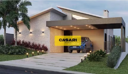 Casa com 4 dormitórios à venda, 178 m² - Condomínio Ninho Verde I Eco Residence - Porangaba/SP