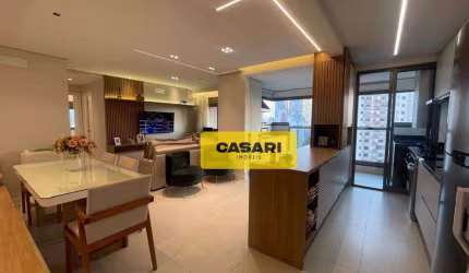 Apartamento com 2 dormitórios à venda, 73 m²- Vila Assunção - Santo André/SP