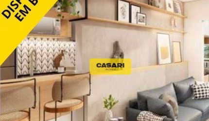 Apartamento com 2 dormitórios para alugar, 49 m²  - Assunção - São Bernardo do Campo/SP