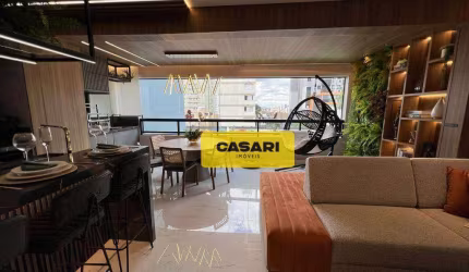 Apartamento com 3 dormitórios à venda, 112 m² - Campestre - Santo André/SP