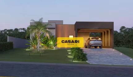 Casa com 3 dormitórios à venda, 136 m²  - Condomínio Ninho Verde I Eco Residence - Porangaba/SP