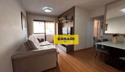Apartamento com 3 dormitórios à venda, 70 m²  - Vila Valparaíso - Santo André/SP