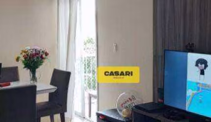 Apartamento com 2 dormitórios à venda, 59 m² - Vila Palmares - Santo André/SP