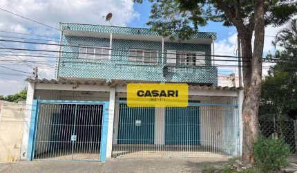 Sobrado com 3 dormitórios à venda, 340 m²- Parque Novo Oratório - Santo André/SP