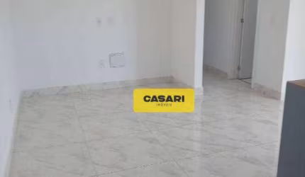 Apartamento com 2 dormitórios para alugar, 59 m² - Utinga - Santo André/SP