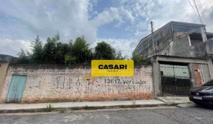Terreno à venda, 290 m² - Planalto - São Bernardo do Campo/SP